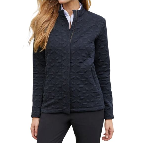 Tail Shonda Golf Activewear Jacket - Onyx Black - Size L - Picture 1 of 9